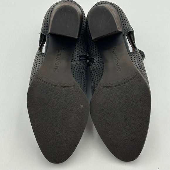 Franco‎ Sarto Dale Womens Suede Ankle Booties Size 8.5M Zip Gray Western Boho - Picture 7 of 9